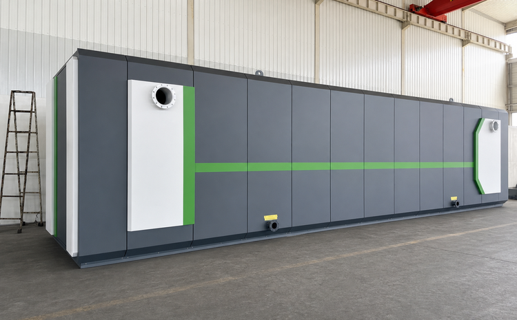 Integrated wastewater treatment equipment